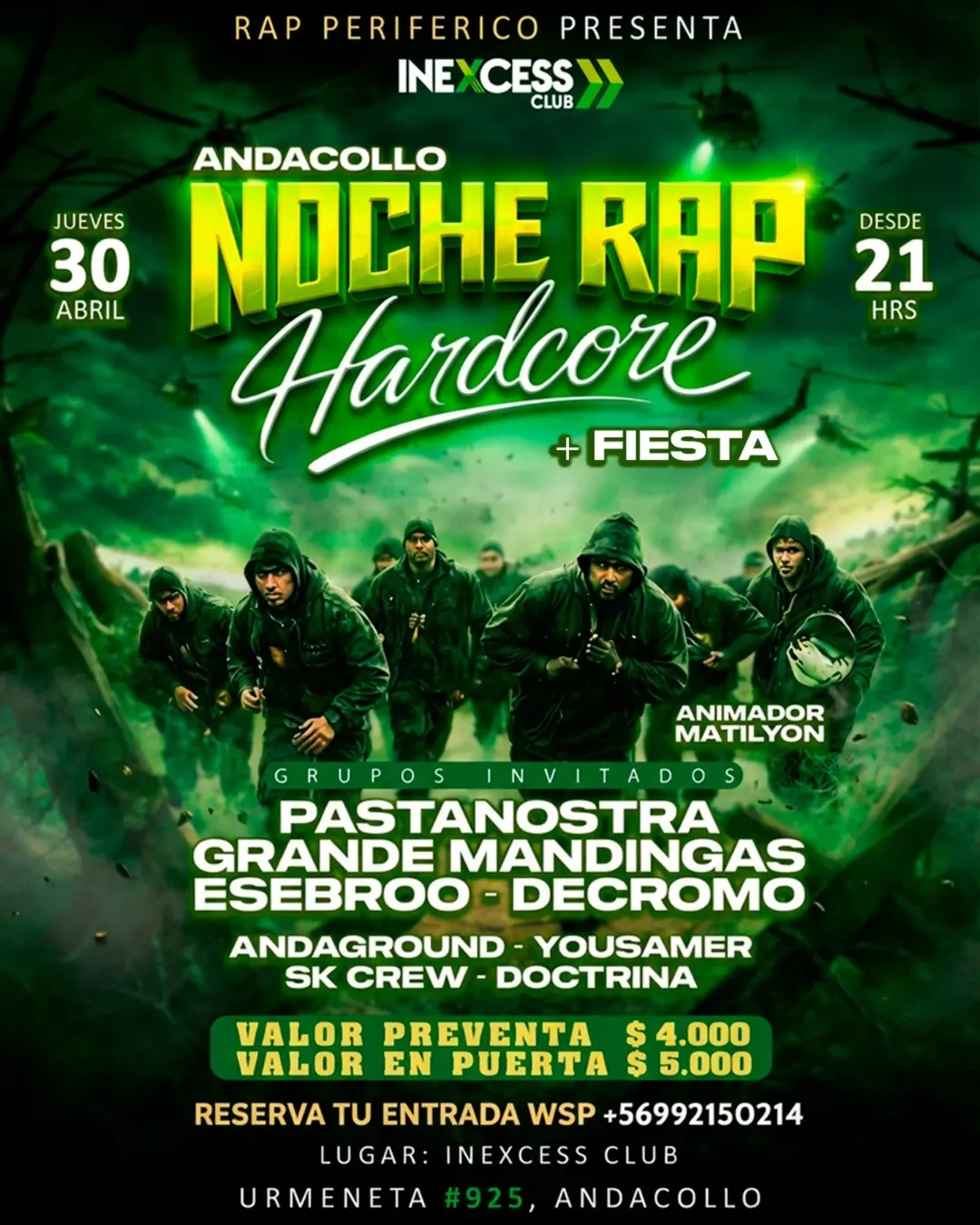 NOCHE DE RAP – ANDACOLLO